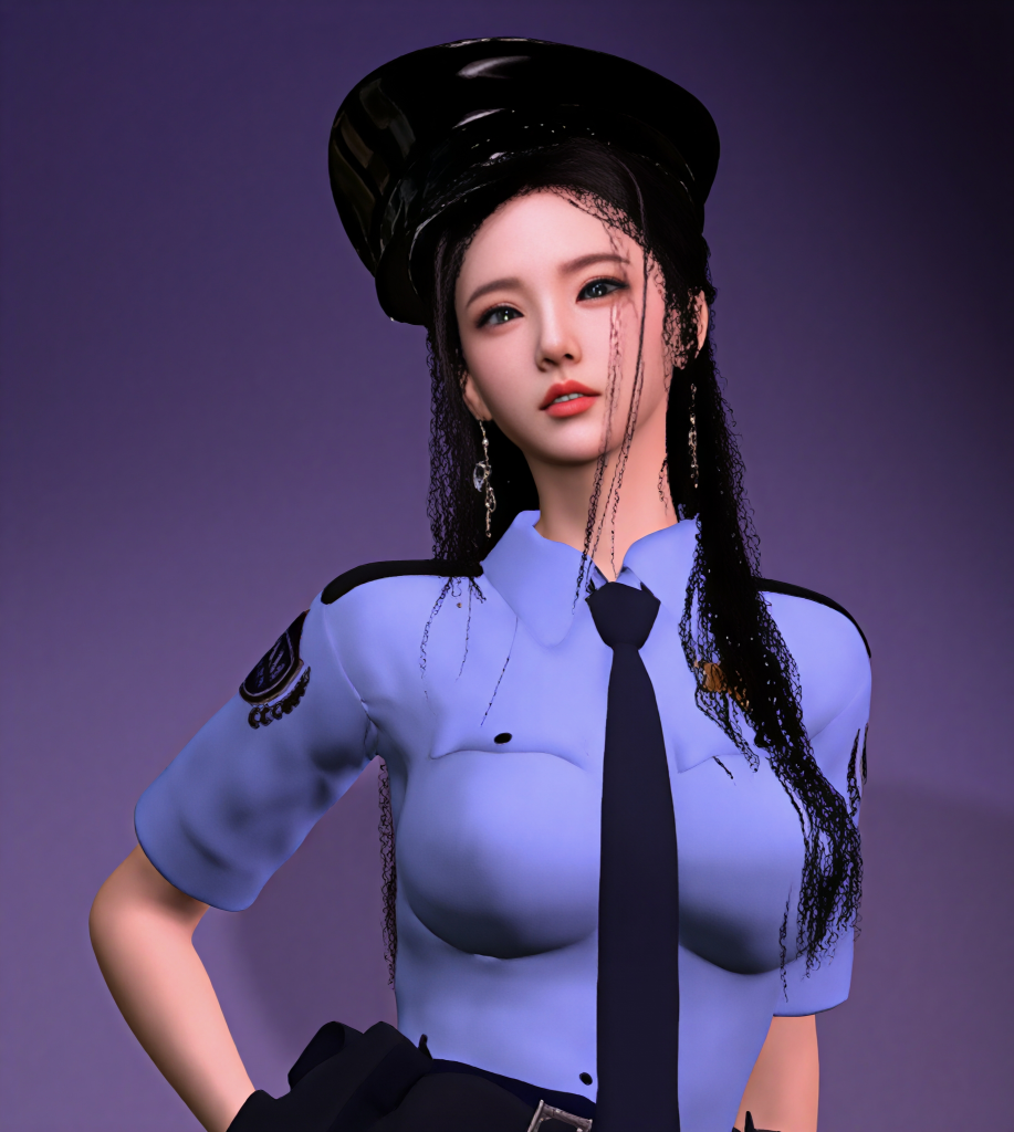 最美警花张津渝-金锣
